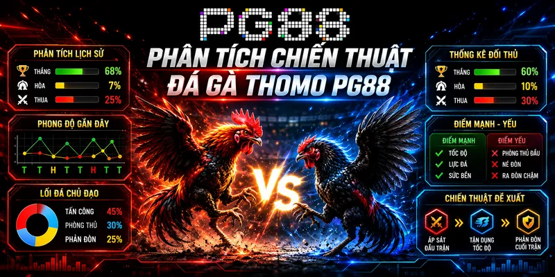 Người chơi phân tích chiến thuật để đưa ra quyết định cược đá gà thomo PG88