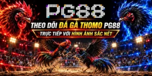 Theo dõi đá gà thomo PG88 trực tiếp với hình ảnh sắc nét và tỷ lệ cược minh bạch
